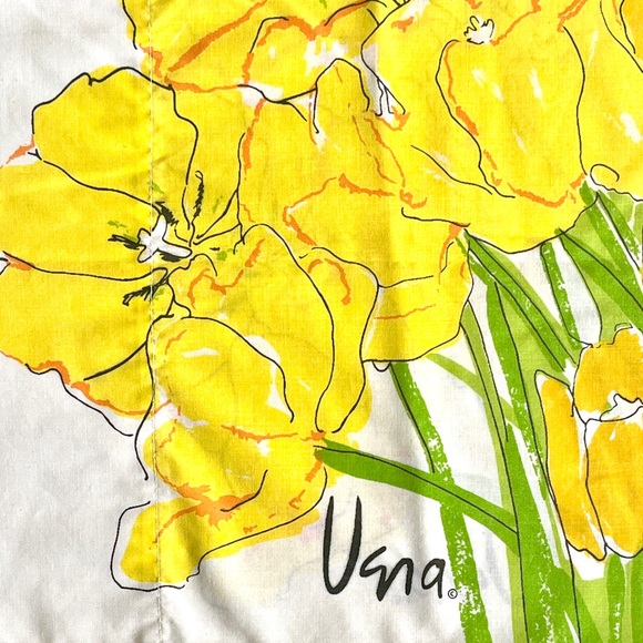 Vera Neumann Pillow Cases Floral Bedding Flower Sheets 60s 70s Retro Pillows - Picture 5 of 7